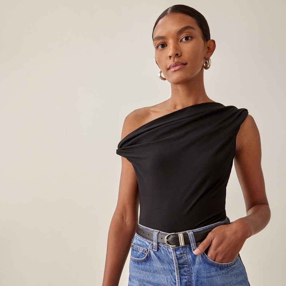 Reformation Cello Knit Top
